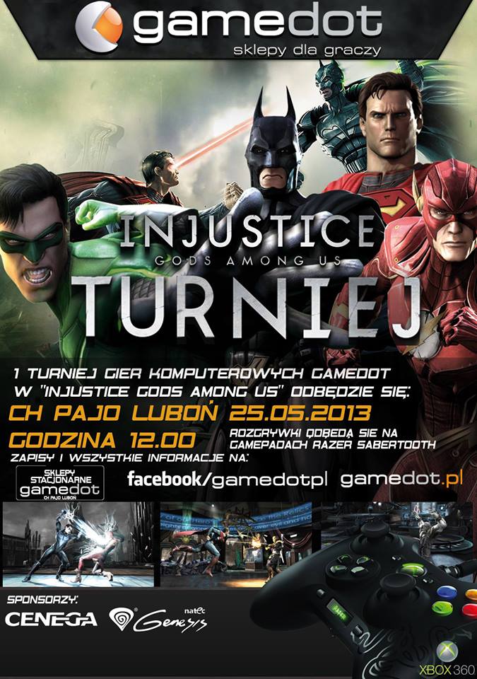 Turniej Injustice w Gamedot Turniej Injustice w Gamedot